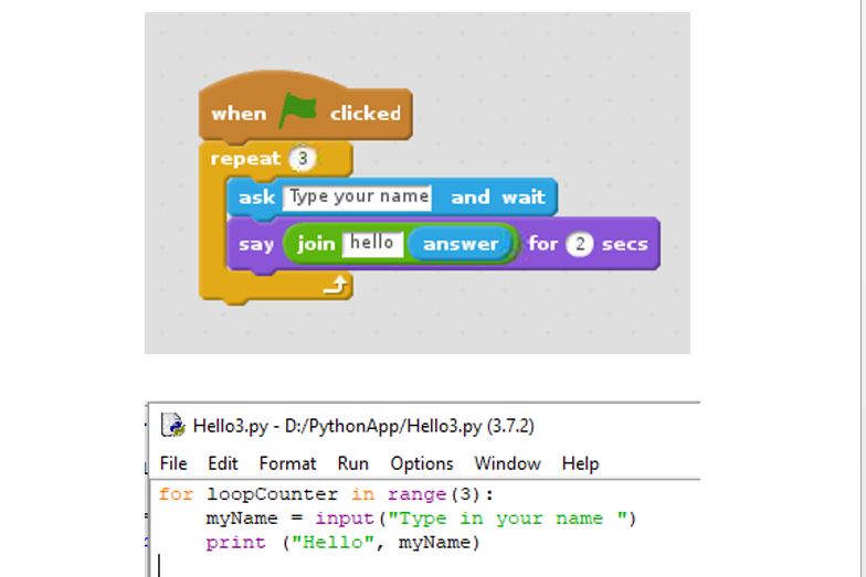 Making the jump from Scratch to Python - TechResort